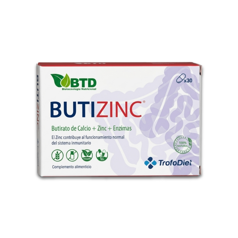 BUTIZINC 30 cápsulas