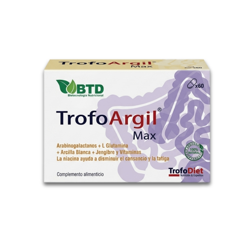 TrofoArgil MAX 60 cápsulas