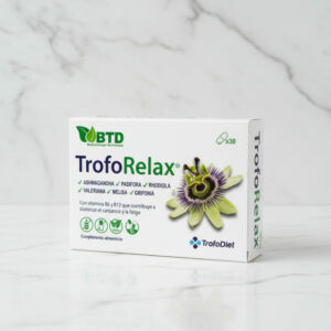 Nutrición para el sistema nervioso Complemento integrador Fitonutricional para la regulación del sistema nervioso y los estados de ánimo. Una composición sistémica, sinérgica, adaptógena exclusiva y eficaz de plantas con fitonutrientes para tratar los síntomas del estrés, restaurar los niveles de energía, así como cuidar la salud física y mental. Presentación:  30 cápsulas de 764 mg. Modo de empleo: Tomar 1  cápsulas al día fuera de comidas Para el insomnio: tomar 2 cápsulas antes de ir a dormir