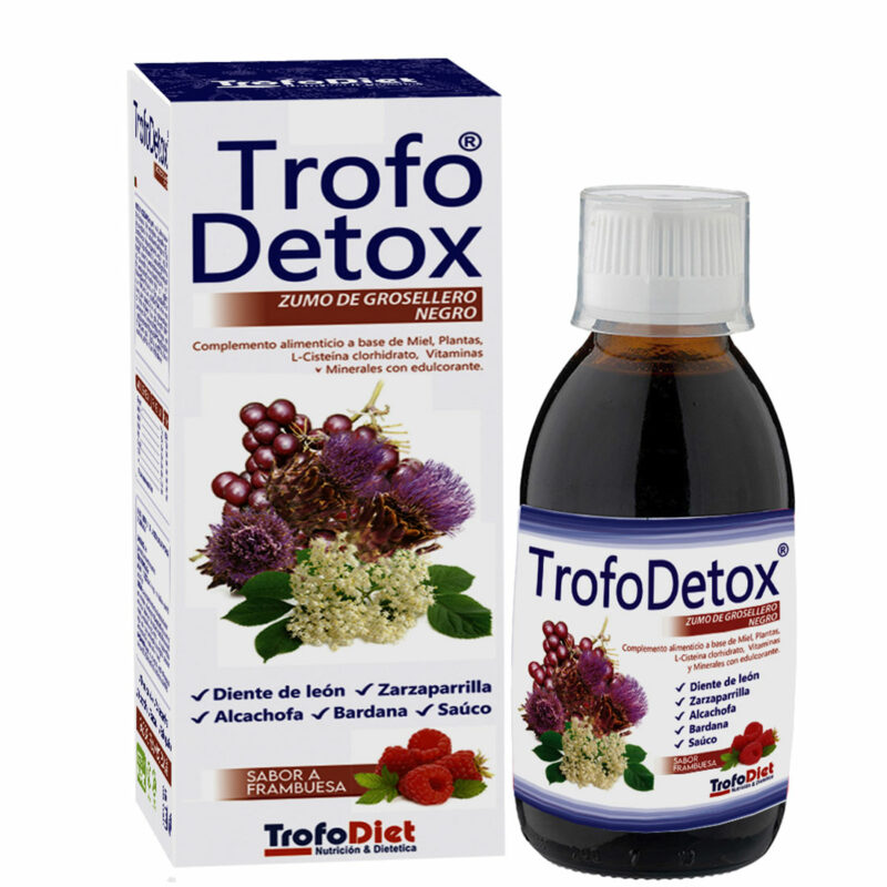 C.N: 214410.1 TrofoDetox® es un complemento alimenticio en forma de bebida líquida, formulado para favorecer la desintoxicación natural del organismo y mejorar el bienestar general. Su combinación de extractos vegetales, vitaminas y minerales ofrece un apoyo integral al sistema digestivo, hepático y renal, promoviendo la eliminación de toxinas y mejorando la vitalidad.