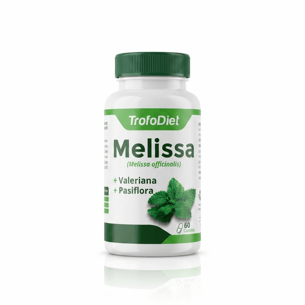 Melissa, Valeriana y Pasiflora 60 Cápsulas