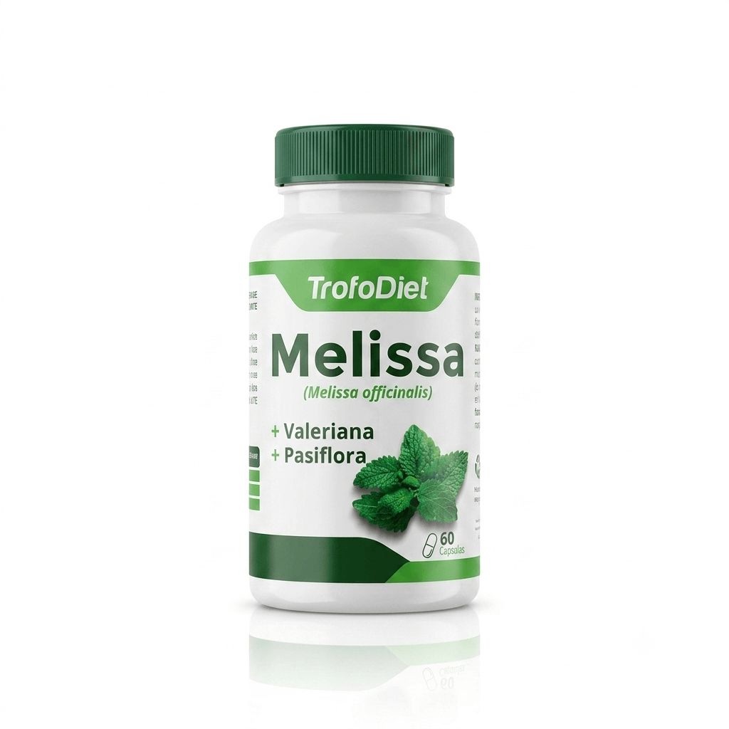 Melissa, Valeriana y Pasiflora 60 Cápsulas