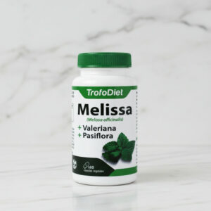 Melissa + Valeriana +Pasiflora 60 cápsulas. Complemento alimenticio formulado para apoyar tu bienestar emocional y ayudarte a mantener la calma en momentos de estrés.