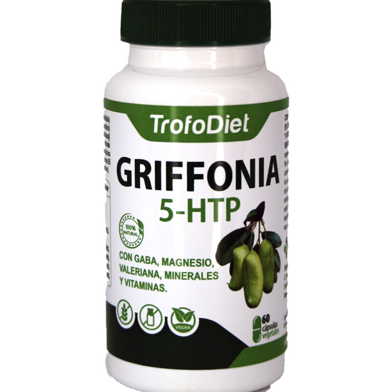 Griffonia 5 HTP con GABA, MAGNESIO,VALERIANA,MINERALES Y VITAMINAS GRUPO B, complemento alimenticio de alta calidad está diseñado para promover el equilibrio emocional, reducir el estrés y favorecer un descanso reparador. Su fórmula combina ingredientes naturales con funciones clave en el sistema nervioso y el estado de ánimo.