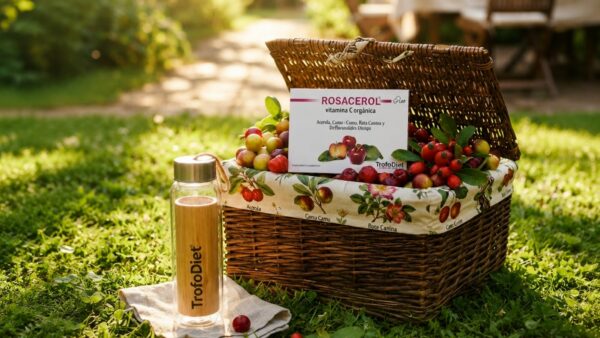 ¿Por qué elegir vitamina C procedente de fuentes naturales Descubre los beneficios de la vitamina C orgánica procedente de acerola, camu-camu y rosa canina y cómo incorporarla a tu rutina con Rosacerol.